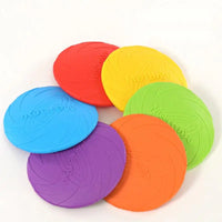 OUZEY Bite Resistant Flying Disc Toys For Dog Multifunction