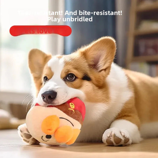 Interactive Electric Plush Ball Toy for Active Dogs and Cats