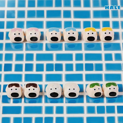 Mini Puppy Doll Silicone Slippers