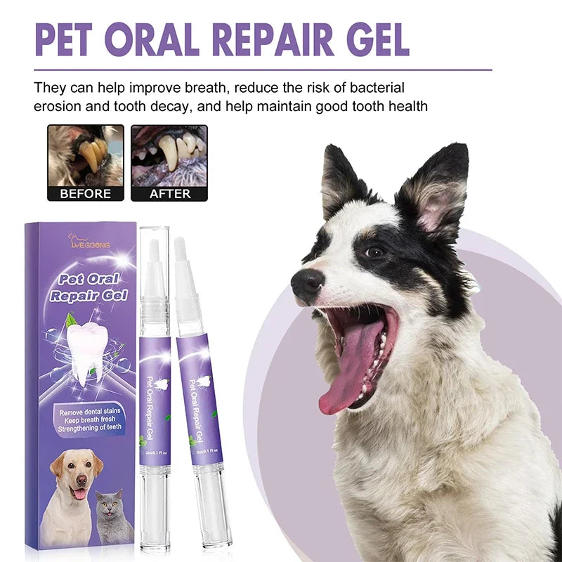 Pet Teeth Cleaning Pen - Oral Care for Dogs & Cats - Purrfect Pet Kingdom