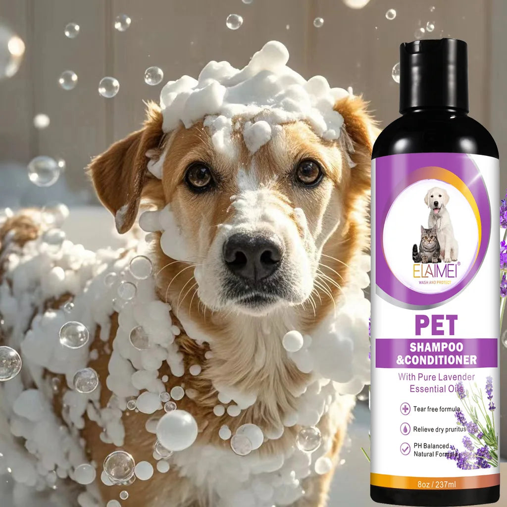 Dog Shampoo Stain Remover Skin Care Formula 🛁 - Purrfect Pet Kingdom