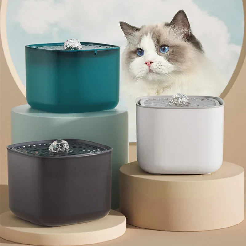 Filtered Pet Water Fountain for Dogs and Cats - Pet Fountain view 1 from Purrfect Pet Kingdom