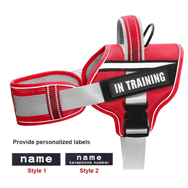Adjustable Reflective Dog Harness - Purrfect Pet Kingdom