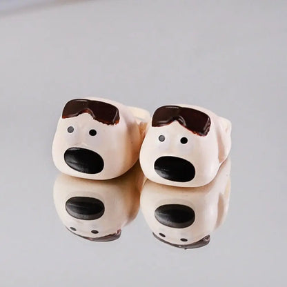 Mini Puppy Doll Silicone Slippers