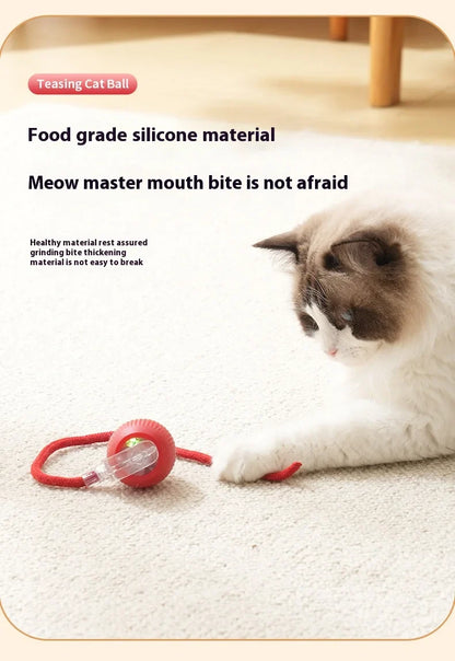Rechargeable Interactive Smart Cat Toy - Automatic Rolling Ball Pet Accessories