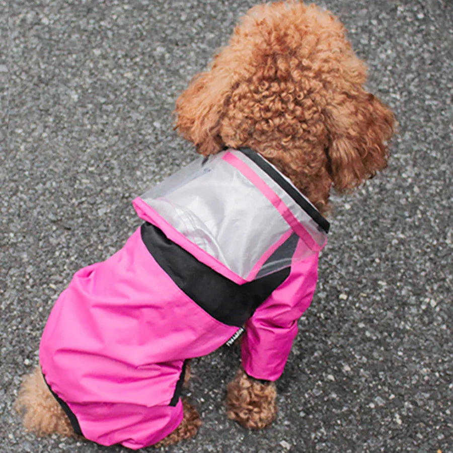 Waterproof Dog Raincoat | Keep Your Pup Dry & Happy in Any Storm - WTN Essentials - pink - XS - 14:10#pink;5:100014066#XS