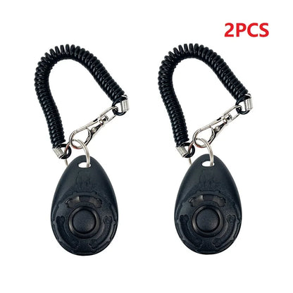 Pro Dog Training Clicker - Wrist Strap Trainer