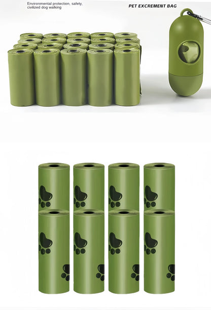 Dog Poop Bag Biodegradable Pet Dog Poop Bag Zero Waste Dog Pooper Bags Paw Doggy Litter Poop Bag Dog Poop Bag Dispenser - Purrfect Pet Kingdom