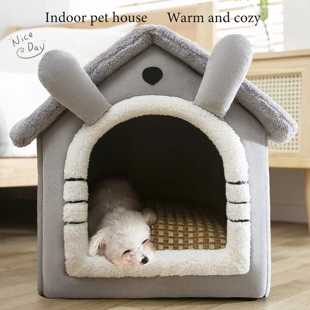 Folding houses for small and medium sized dogs - Cat Beds - TrustyTrade LLC