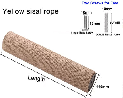 DIY Cat Tree Pole Replacement Sisal Rope Scratching Post 🔧