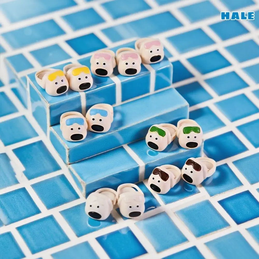 Mini Puppy Doll Silicone Slippers