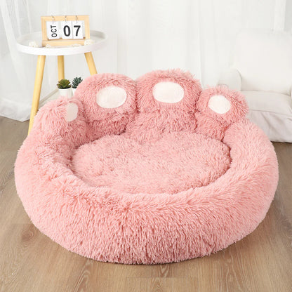 Luxury Fluffy Pet Bed - Cloud-Like Comfort Basket
