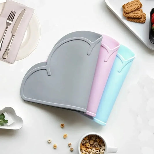 Non-Slip Waterproof Silicone Feeding Mat for Cats and Dogs