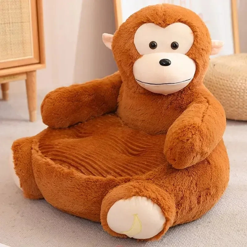 🐘 Adorable Animal-Shaped Plush Pet Bed - 7 Cute Characters for Ultimate Comfort