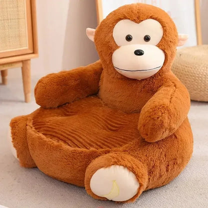 🐘 Adorable Animal-Shaped Plush Pet Bed - 7 Cute Characters for Ultimate Comfort