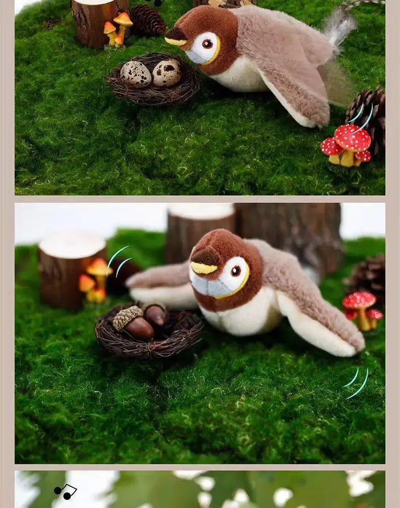 Cat Interactive Toys - Catnip Electric Bird Touch-Activated USB Rechargeable - Purrfect Pet Kingdom