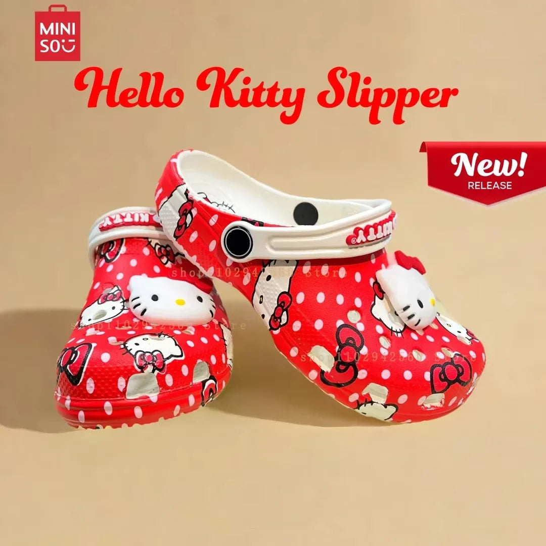 Hello Kitty & Pochacco Kids' Sandals - Wrap Toe Summer Birthday Gift - Purrfect Pet Kingdom
