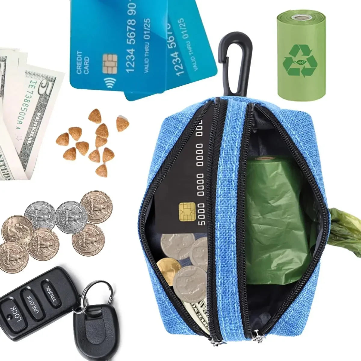 Purrfect Pet Kingdom Dog Poop Bag Dispenser (Pink) - Premium Product