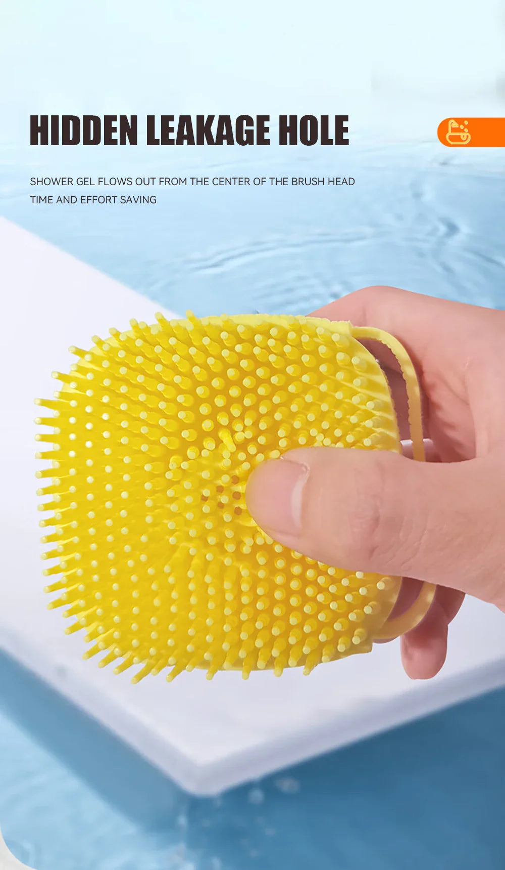 Pet Bathing Brush – Soft Silicone Massage Tool - WTN Essentials