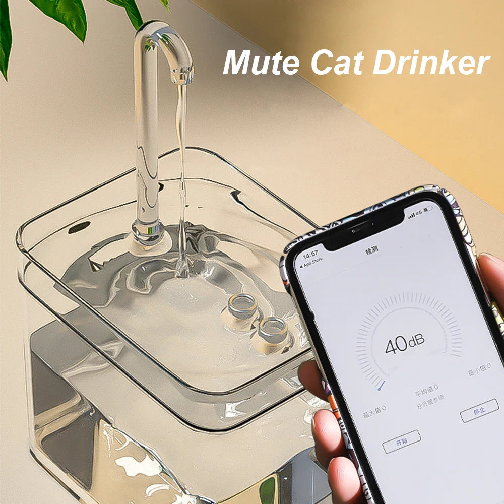 Cat Feeder Water Fountain Drinker 15L Auto Filter Essential - gallery product image for cat feeder