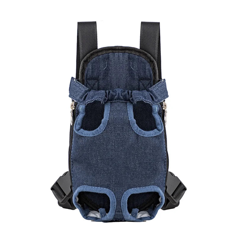 Adjustable Pet Backpack Carrier for Cats & Small Dogs - WTN Essentials