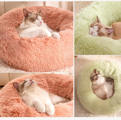 All-Season Cat Beds - Winter Warm Deep Sleep Pet Beds & Dog Mats