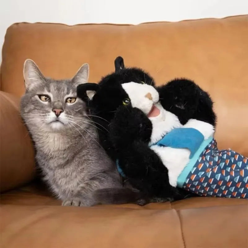 Interactive Cat Wrestling Gloves - Catnip-Infused Play Gloves