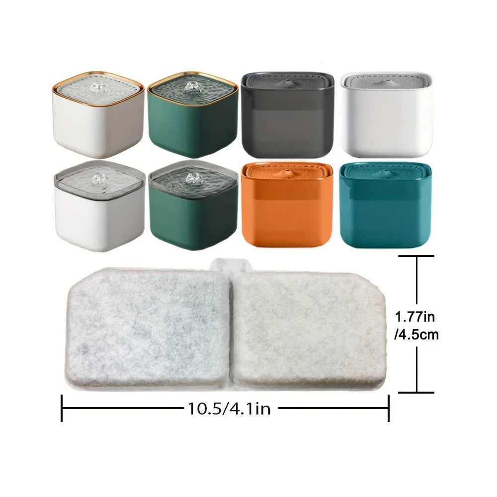 Pet Water Fountain Filter Replacement 24-Pack 💧 - Purrfect Pet Kingdom