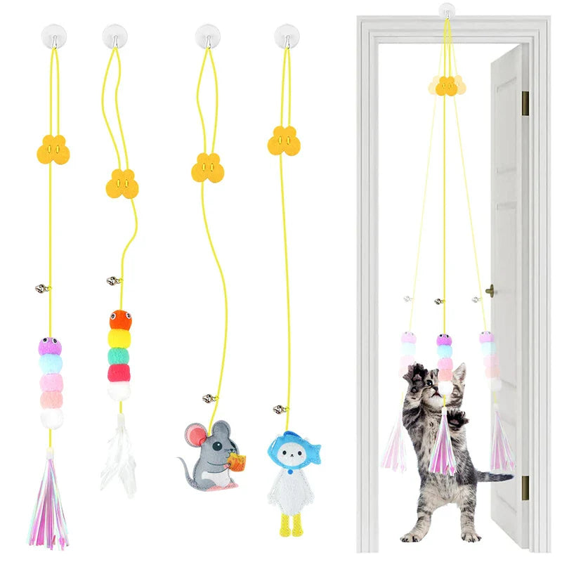 Interactive Hanging Cat Toy - Purrfect Pet Kingdom