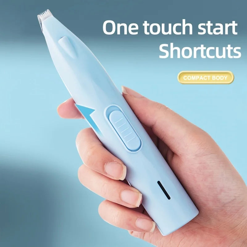 Electric Pet Paw Shaver – Quiet Grooming Trimmer for Cat & Dog Feet - WTN Essentials