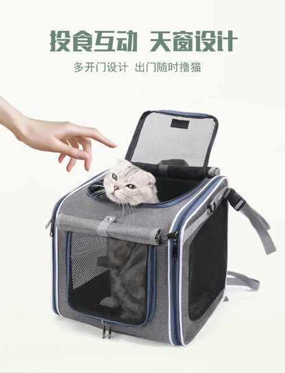 Nordic Pet Travel Backpack - Adventure Ready Carrier for Small Dogs & Cats
