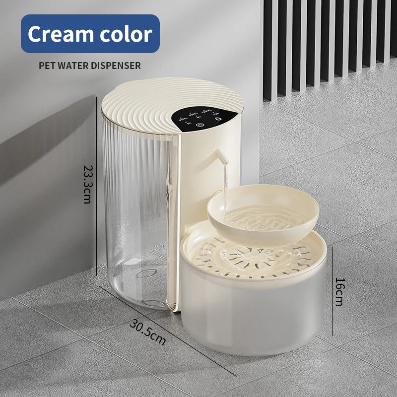 Cat Bed 3L Wireless Automatic Water Fountain Rechargeable - gallery product image for cat bed