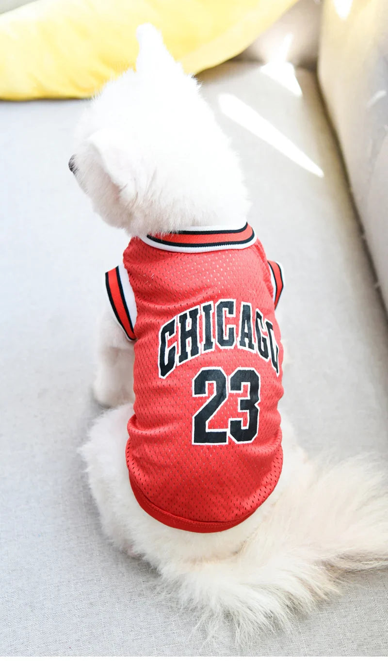 Breathable Dog Basketball Jersey - Purrfect Pet Kingdom
