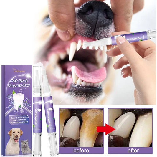 Pet Teeth Cleaning Pen - Oral Care for Dogs & Cats - Purrfect Pet Kingdom