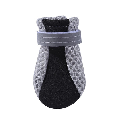Waterproof Pet Rain Boots - Breathable Outdoor Shoes for Dogs & Cats
