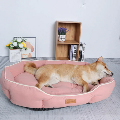 Large Pet Sofa Bed - Warm Sleeping House Cushion for Dogs