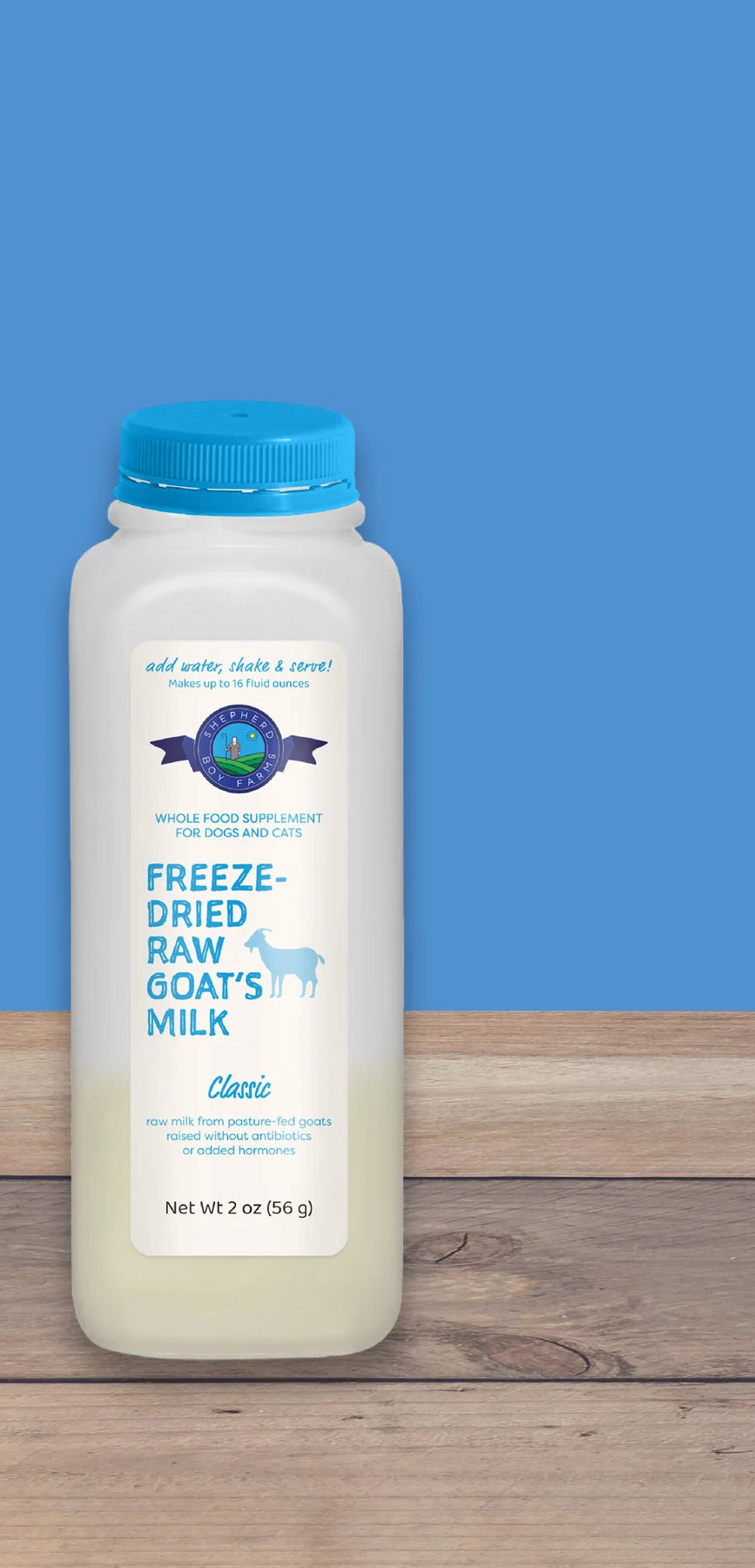 Shepherd Boy Farms Freeze-Dried Goats Milk
