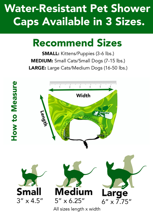 4 - ALL PETS SHOWER / EAR / SUN CAP! - Pet Grooming - ReNewedPet