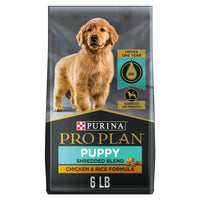 Pro Plan Puppy Shredded Blend Chicken & Rice Formula Dry Dog Food