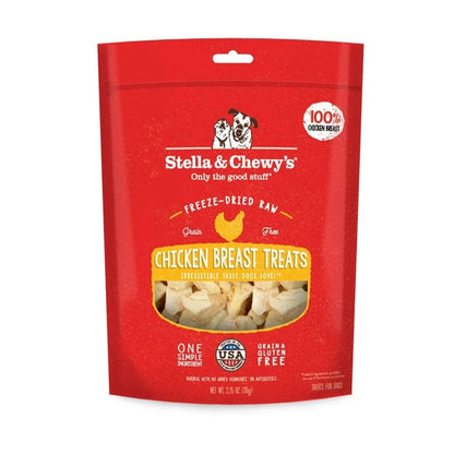 Freeze-Dried Chicken Breast Dog Treats | Premium Raw 5 oz Bag