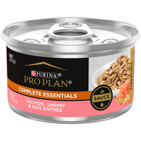 Pro Plan Complete Essentials Salmon, Shrimp & Rice Entr?e in Sauce Wet Cat Food (3oz)