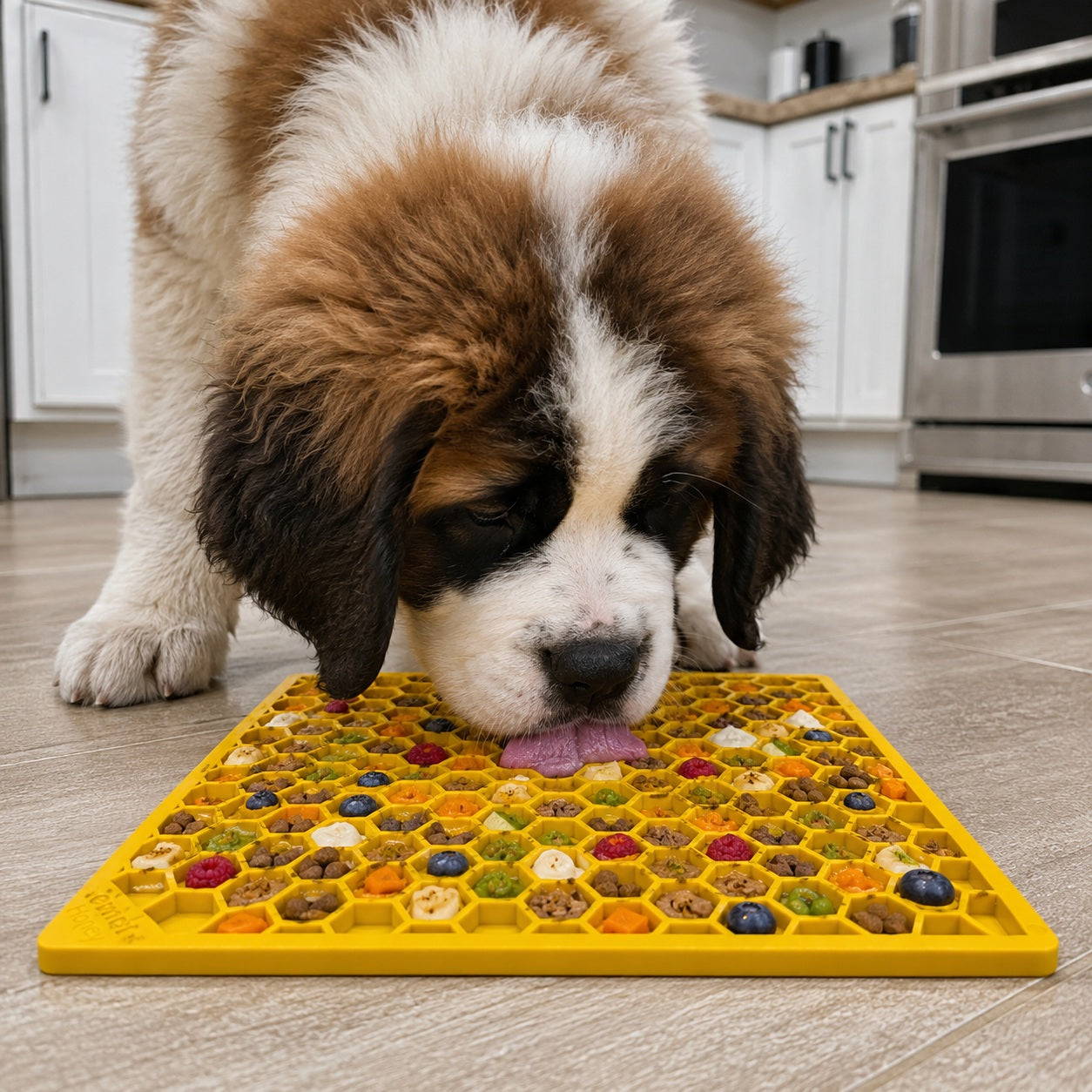 Purrfect Kingdom™ - Honeycomb Emat Enrichment Lick Mat