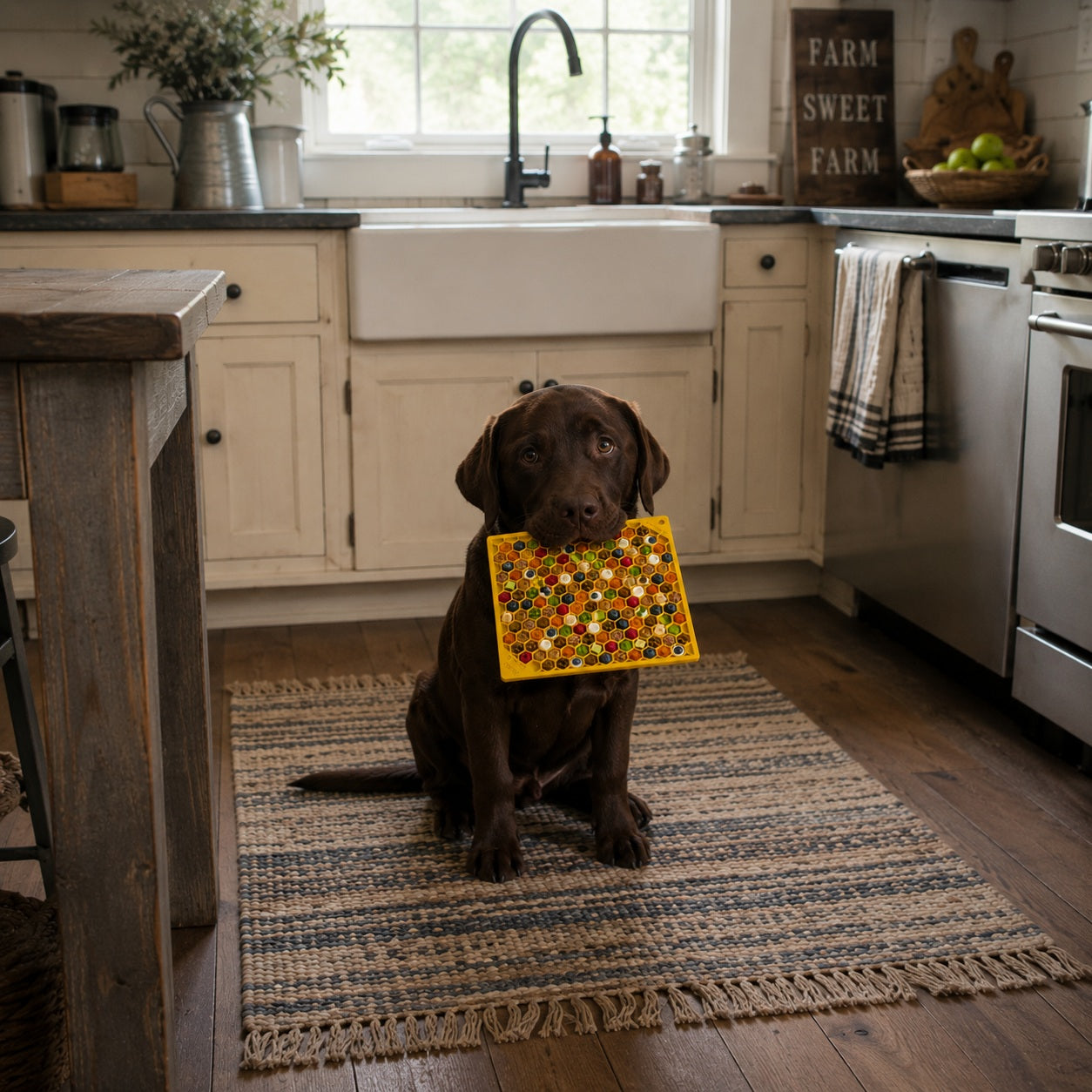 Purrfect Kingdom™ - Honeycomb Emat Enrichment Lick Mat
