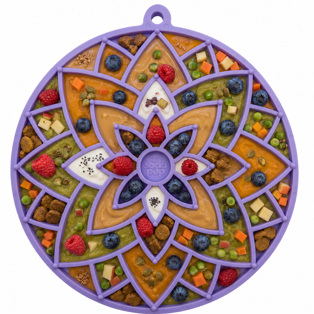 Lotus Design Emat Enrichment Lick Mat For Dogs And Cats With - detail view