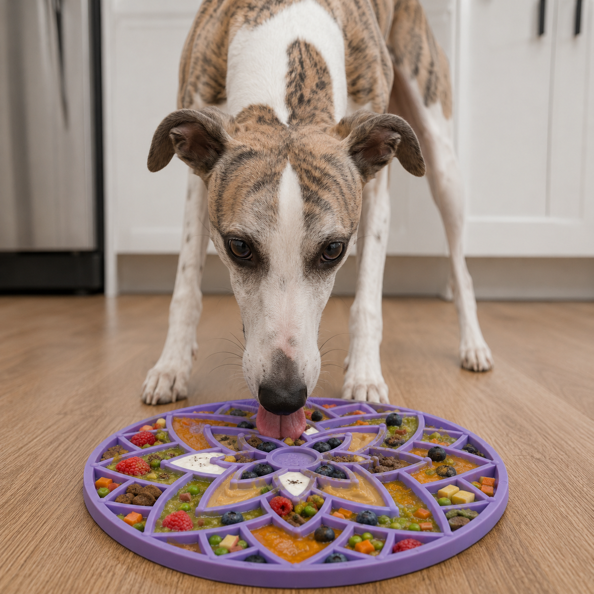 Purrfect Kingdom™ - Lotus Emat Enrichment Lick Mat