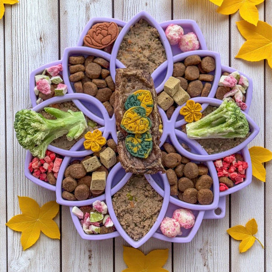 Purrfect Kingdom™ - Mandala Softie Etray Slow Feeder