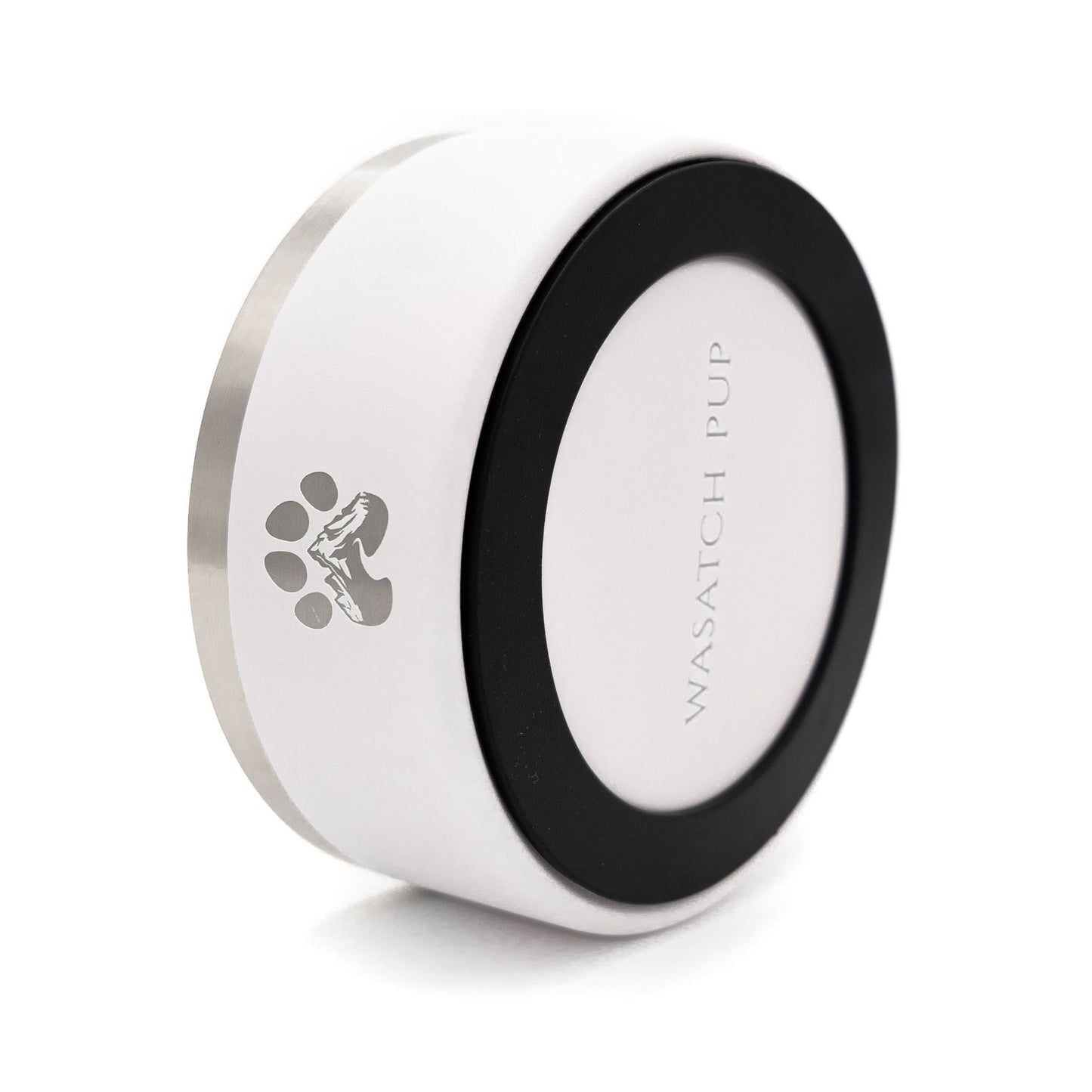 Stainless Steel Feeder Bowl - Stainless Steel Pet Bowls - Wasatch Pup