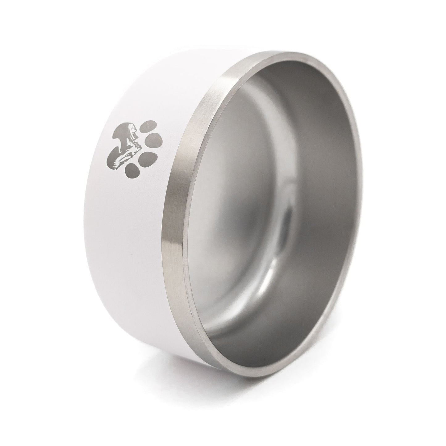 Stainless Steel Feeder Bowl - Stainless Steel Pet Bowls - Wasatch Pup