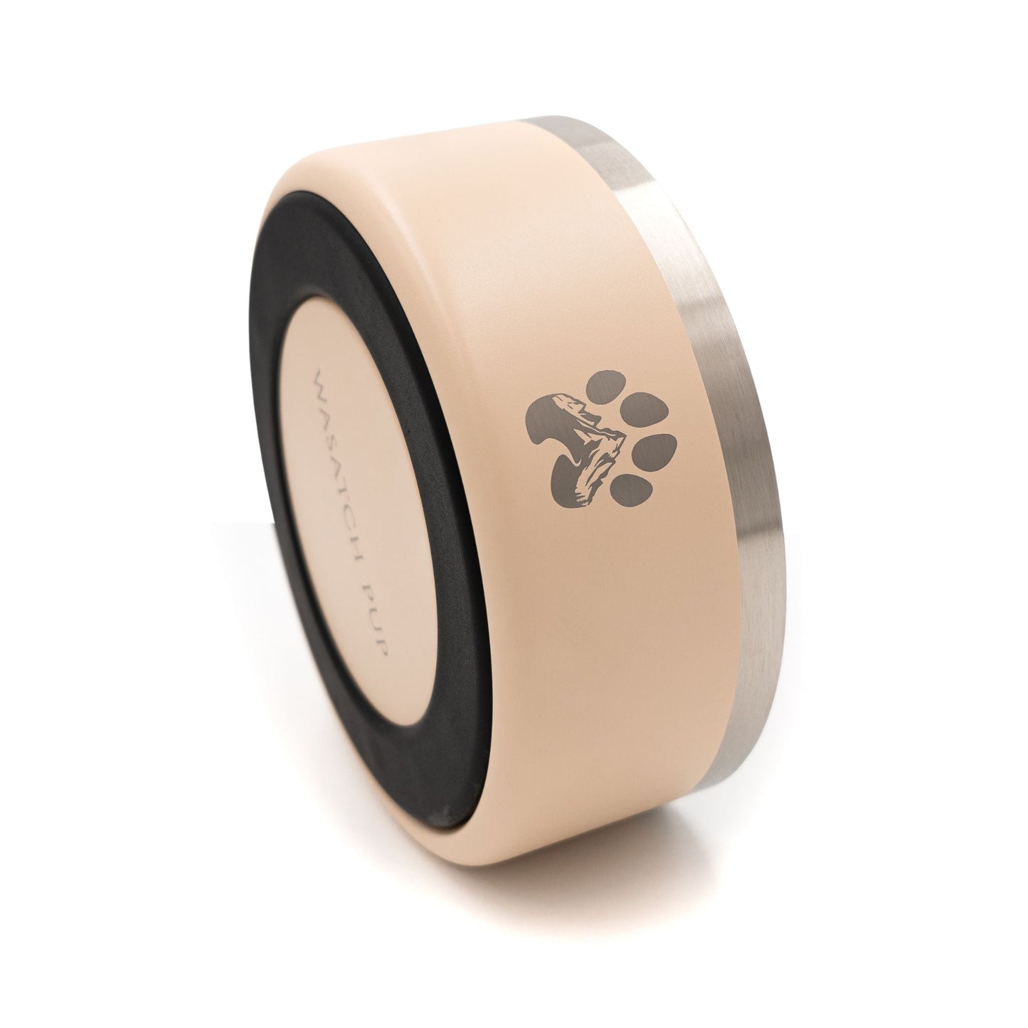 Stainless Steel Feeder Bowl - Stainless Steel Pet Bowls - Wasatch Pup