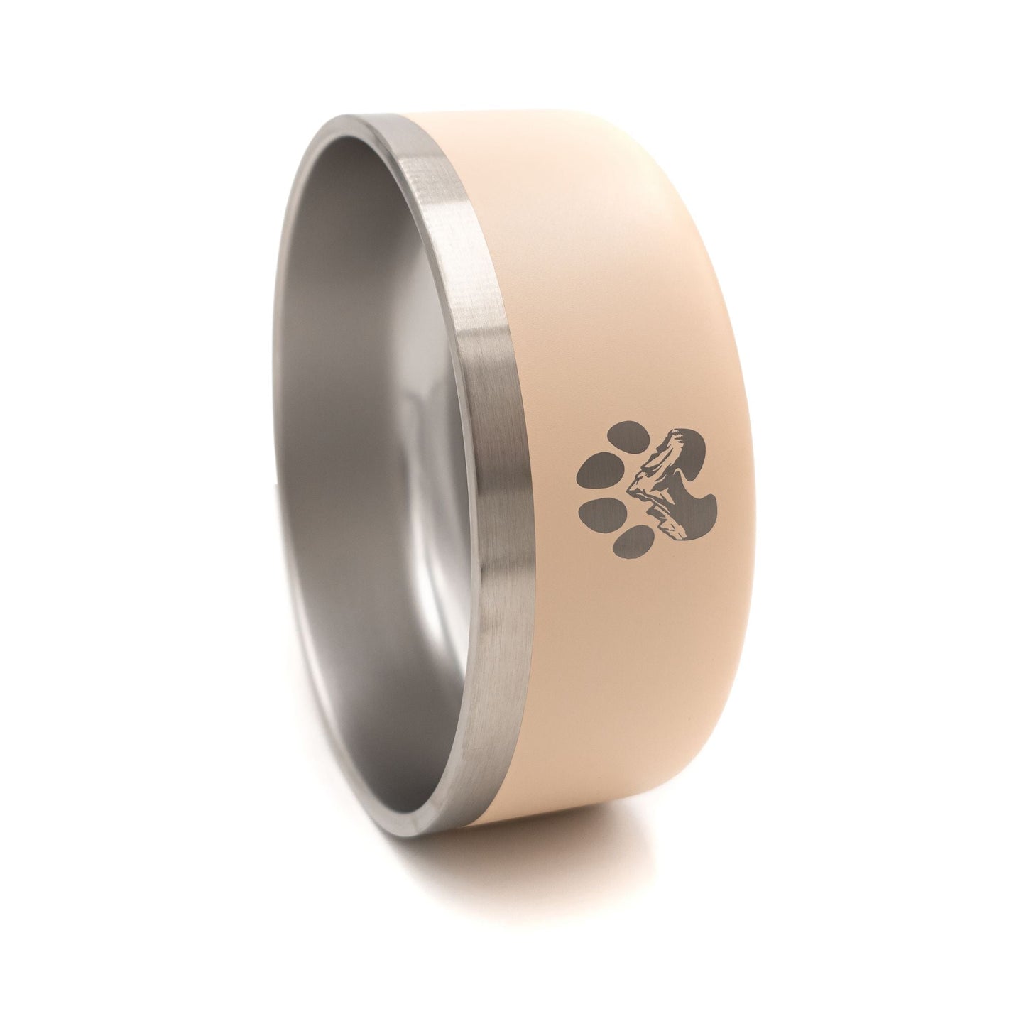 Stainless Steel Feeder Bowl - Stainless Steel Pet Bowls - Wasatch Pup